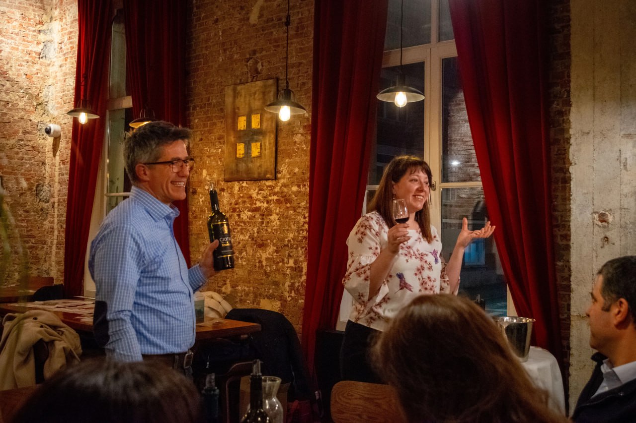 Proeverij met Terre Mieli Cieli in het Comptoir Rodin